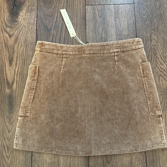 She + Sky corduroy mini skirt camel - Picture 5 of 7